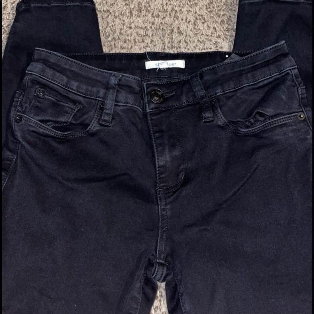 Black skinny jeans 27 sts blue